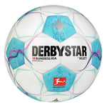 Derbystar Bundesliga Ballon de Football spécial de la Saison 24/25 – Ballon de Football Unisexe Taille 5 au Design du Ballon Officiel de la Bundesliga