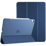 ProCase Coque pour iPad Air 13 Pouces (M2) en 2024, Housse Étui de Protection, Veille/Réveil Automatique -Bleu Foncé