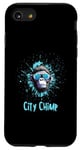 iPhone SE (2020) / 7 / 8 Funny City Chimp Cool Urban Monkey Graffiti Case