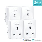 TP-LINK TAPO P110 4-Pack Mini Smart Wi-Fi Socket | Remote Access, Voice Control,