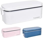 THANKO rice cooker Small One-person ultra high speed lunch box White