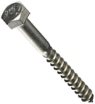 AHC A2CSCR870B5 M8 x 70 mm A2 Stainless Steel Coach Screws (Pack of 5)