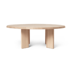 ferm LIVING Tarn salongbord 107,6x108,1 cm White oiled beech