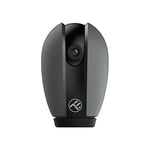 Tellur TLL331071 Caméra WiFi FullHD 1080P compatible avec Alexa et Google Assistant, détection de son et de mouvement, audio bidirectionnel, vision nocturne infrarouge, caméra intérieure, Smart