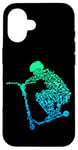 Coque pour iPhone 16 Scooter Stunt Gift for Boys Kids Youth