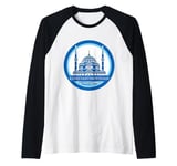 Constantinople In Greek Byzantium Souvenir Constantinoupoli Raglan Baseball Tee