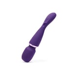 We-Vibe Wand - Masseur corporel puissant Bluetooth, vibromasseur Wand sans fil silencieux étanche avec accessoires, masseur cou nuque epaules dos