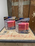 Nerf N-Strike Elite Mega Series 10 Red Dart Refill Pack x 2 Brand New