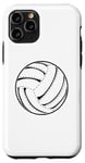 Coque pour iPhone 11 Pro Ballon de volley-ball