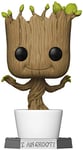 Funko POP! Marvel: Guardians Of the Galaxy - 18" Dancing Groot - Guardians Of the Galaxy - Collectable Vinyl Figure - Gift Idea - Official Merchandise - Toys for Kids & Adults - Movies Fans