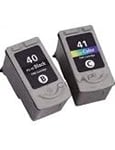 SIGMA PG-40/CL-41 Pack de 2 Cartouches compatibles pour Canon pg40/cl41