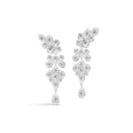 Julie Sandlau White Wisteria Øredobber Sølv ST398RHCZ - Dame - 925 sterling silver