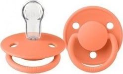 Bibs Bibs De Lux Papaya One Size Silicone Soothing Teat Pacifier