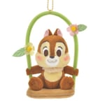 Disney Store Japan Chip Plush Toy Key Holder Key Chain Swing Height 6.29 inch