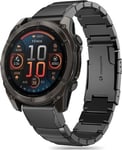 Tech-Protect Tech-Protect Steelband Garmin Fenix 5 / 6 / 6 Pro / 7 / 8 (47 Mm) / E Black