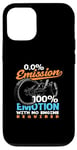 Coque pour iPhone 15 0.0% Emission 100% Emotion With No Engine Required