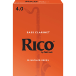 D'Addario REA1040 Klarinett Flis Rico Bass Clarinet 4.0 10 Pack