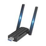 Ax1800m Usb Wifi-adapter för PC, Usb 3.0 Wifi-dongel, 2.4g/5g Dual Band Trådlös Adapter för Deskto