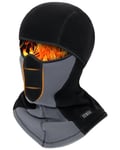 1TG Tactical Cagoule d'hiver, Masque de Ski, Balaclava pour Hommes et Femmes, Windproof, Chaud, idéal pour Le Paintball, Airsoft, vélo, Moto, et pêche