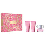 Versace Gift Set Bright Crystal EdT + Bath & Shower Gel + Body Lotion (150 ml)