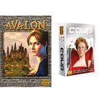 Indie Boards and Cards Resistance Avalon & Indie Boards and Cards | Coup | Card Game | Ages 9+ | 2-6 Players | 15 Minute Playing Time