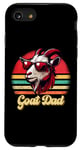 Coque pour iPhone SE (2020) / 7 / 8 Vintage Goat Dad G.O.A.T Best Goat Daddy Funny pour la fête des pères