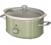 SWAN Retro SF17021GN Slow Cooker - Green, Green