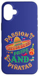 Coque pour iPhone 16 Plus Passion, fierté et pinatas San Antonio Parade