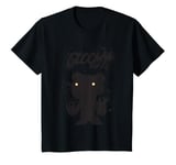 Youth Gloomy Bear Naughty Grizzly Black Shadow Abstraction Kids T-Shirt