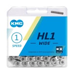 KMC BMX Chain HL1 Wide Silver 100L