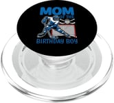 Hockey Mom Of The Birthday Boy Hockey Family Matching gift PopSockets PopGrip pour MagSafe