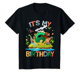 Youth It's My 6th Birthday 6 Years Old Dinosaur Boys Girls Teens T-Shirt