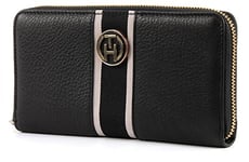 Tommy Hilfiger Claire Large ZA BW56927333 Portefeuille pour Femme 19 x 10 x 3 cm (l x H x P), Noir 990, 19x10x3 cm (B x H x T)