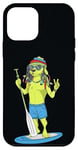 Coque pour iPhone 12 mini Sup Stand Up Paddle Board Chien Planche à Pagaie Drôle