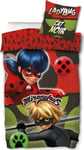 Miraculous Coccinelle / Chat Noir Couverture Et Oreiller Étui Simple (US Double)