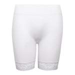 Decoy Hotpants With Lace Vit S/M Dam