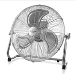 Orbegozo Pw 1445 - Ventilateur industriel Power Fan, 6 vitesses de ventilation, poignée de transport, grille de sécurité, inclinaison réglable, 120 W