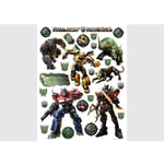 Stickers Bumblebee, Optimus Prime et Decepticons - 1 planche 65 x 85 cm