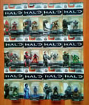 Halo Xbox Nano Metalfigs Collection  . New . 10 Figurines . Neuf