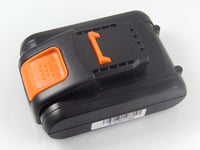 vhbw Batterie compatible avec Worx WX176.9, WX178, WX178.1, WX178.9, WX183, WX279, WX279.9 outil électrique (1500mAh Li-ion 20 V)