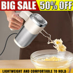 Electric Hand Held Mixer Electronic Handheld Whisk Food Blender Egg Cake UK