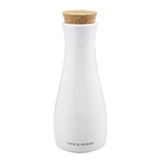 Cole & Mason Ceramic Oil & Vinegar Pourer, White