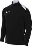 Nike FD7667-010 Dri-FIT Academy Pro 24 Drill Top K Sweatshirt Men's Black/Black/White/White Size M