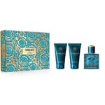 VERSACE EROS 50ML EDP SPRAY + 50ML SHOWER GEL + 50ML A.S.BALM GIFT SET 2024