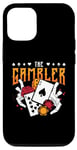 iPhone 12/12 Pro The Gambler Poker Game Casino Luck Loves Gambling Poker Dice Case