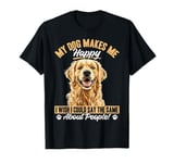 Golden Retriever Dog Breed Fur real, I’m the paw-fect T-Shirt