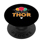 Happy Birthday saying Thor PopSockets Adhesive PopGrip