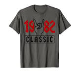 40th Birthday Vintage 1982 Classic Rock & Roll Funny T-Shirt