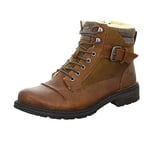 Mustang Homme 4157-605 Bottines à Lacets, Cognac, 47 EU