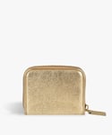 The Case Factory Zip Wallet Star Metallic Gold